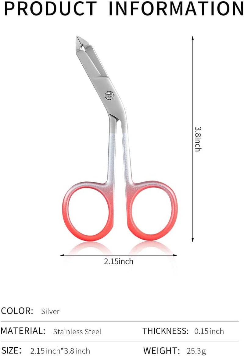 Cut it Professional Scissor Tweezer - Premium Quality Stainless Steel Tweezers with Handles, Larger Grabbing Surface Area, Precision Eyebrow Tweezers for Women and Men Facial Hair - Image 2